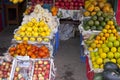Selling fruit on the street