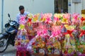 Selling gifts for Lunar New Year