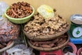 Selling vegetables and fruits on street in Hoi An, Vietnam Royalty Free Stock Photo