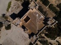 The Selmun Palace by Drone in country of Malta Royalty Free Stock Photo