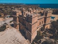 The Selmun Palace by Drone in country of Malta Royalty Free Stock Photo