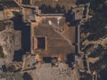 The Selmun Palace by Drone in country of Malta Royalty Free Stock Photo