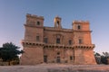 The Selmun Palace of Mellieha at  sunset, Malta Royalty Free Stock Photo