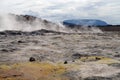 Seltun / Krysuvik KrÃÂ½suvÃÂ­k: Geothermal field with fumaroles steaming gas