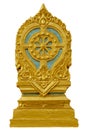 Sema boundary marker of a temple ,symbol of buddhism church