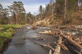 Sema Mountain river, Altai Republic, Russia Royalty Free Stock Photo