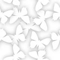 Semaless butterfly pattern Royalty Free Stock Photo