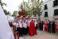 Semana Santa Easter Sunday in Nerja, Andalusia, Spain