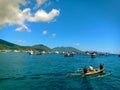 Semana santa procession Easter day in Larantuka, Flores Island, Indonesia.