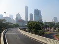 Semanggi Interchange, Jakarta Royalty Free Stock Photo
