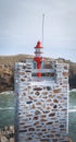 Semaphore at the entrance of the port of La Meule