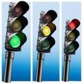 Semaphore Realistic Traffic lights.