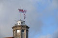 The Semaphore Tower at the Naval Base in Portsmouth