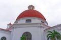 Semarang  Indonesia - January 21  2021: Gereja Blenduk (Blenduk Church) in Kota Lama Semarang Royalty Free Stock Photo