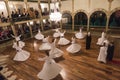 Semazen, Dervishes. Whirling Dervishes Ceremony in Istanbul Royalty Free Stock Photo
