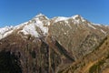 Semenov-Bashi peak 3602 m. Dombai, Karachay-Cherkessia, Russia