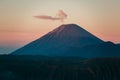 Semeru volcano on Java island, Indonesia Royalty Free Stock Photo