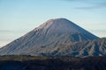 Semeru volcano mountain peak in a morning, East Java, Indonesia Royalty Free Stock Photo