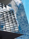 Geometric Pattern, Skyscraper Window Reflections