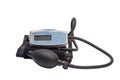 Semi-automatic digital tonometer for measuring blood pressure and pulse rate on a white background Royalty Free Stock Photo