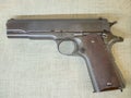 1911 semi-automatic pistol M1911 `Government` or `Colt Government`