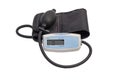 Semi-automatic tonometer for measuring blood pressure and pulse rate on a white background Royalty Free Stock Photo