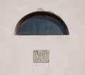 Semi-Circular Church Window