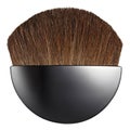 Semi-circular cosmetics brush