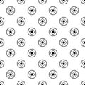 Semi-closed lens pattern vector