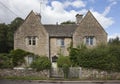Semi-detached cottage, Cotswolds Royalty Free Stock Photo