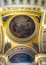 The semi-dome of St Isaac's Cathedral in St Petersburg