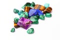 Semi-precious stones Royalty Free Stock Photo