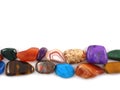 Semi-precious stones Royalty Free Stock Photo