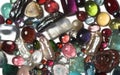 Semi-precious stones Royalty Free Stock Photo