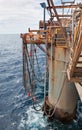 Semi-Submersible Drilling Rig Royalty Free Stock Photo