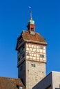 Semi-timbered house on a Stick