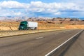 Desert Highway - I-70 at Utah Royalty Free Stock Photo