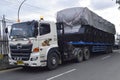 Semi Truck Hino 500 FM350TH with Heavy Load