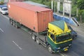 Semi Truck Mitsubishi Fuso Super Great with 40ft Container