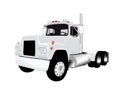 Semi Truck Vector Royalty Free Stock Photo