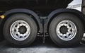 Semi Truck Wheels Tires. Alloy Wheels. Rubber, Tyres. Freight Trucks Transport. Auto Service