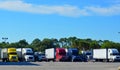 Semi Trucks/Big Rigs Royalty Free Stock Photo