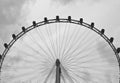 Semicircle Big Ferris Wheel Background