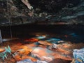 Semiclouse Cenote in the beautiful Mexico