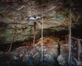 Semiclouse Cenote in the beautiful Mexico