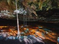Semiclouse Cenote in the beautiful Mexico