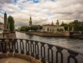 Petersburg. Kryukov canal and St. Nicholas Cathedral.