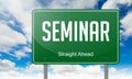 Seminar on Green Highway Signpost.