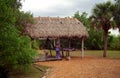 Seminole Indian hut, Florida, USA Royalty Free Stock Photo