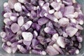 Semiprecious stones. Gem market. Royalty Free Stock Photo